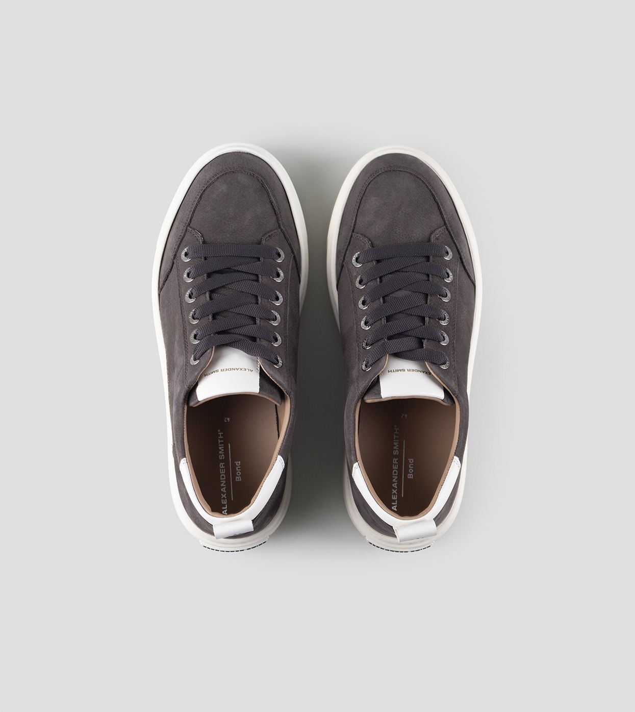 ALEXANDER SMITH Sneakers BOND MAN ASBCBDM3258BDW Dark Brown White (2)