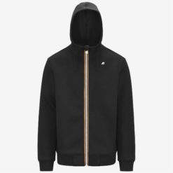 K-WAY Felpa Uomo RAINER SPACER K2141DW Black Pure USY