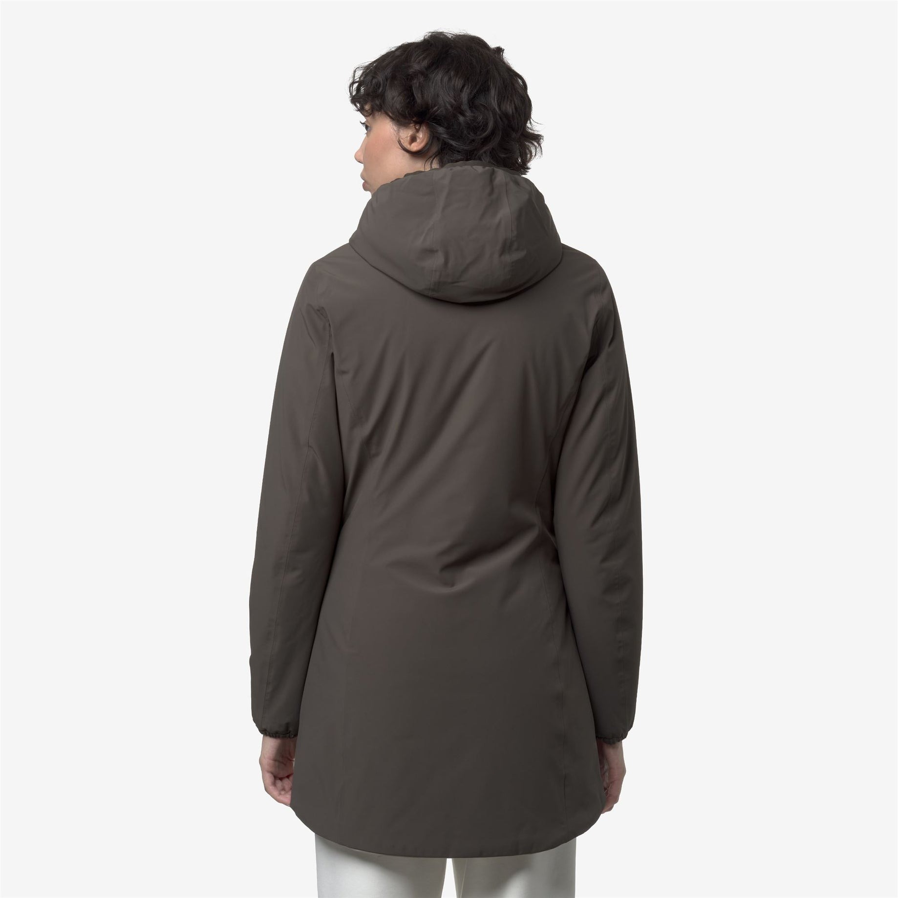 K-WAY Giaccone Donna DENISE ST WARM DOUBLE K6128UW Black Olive Green Oak B42 (2)