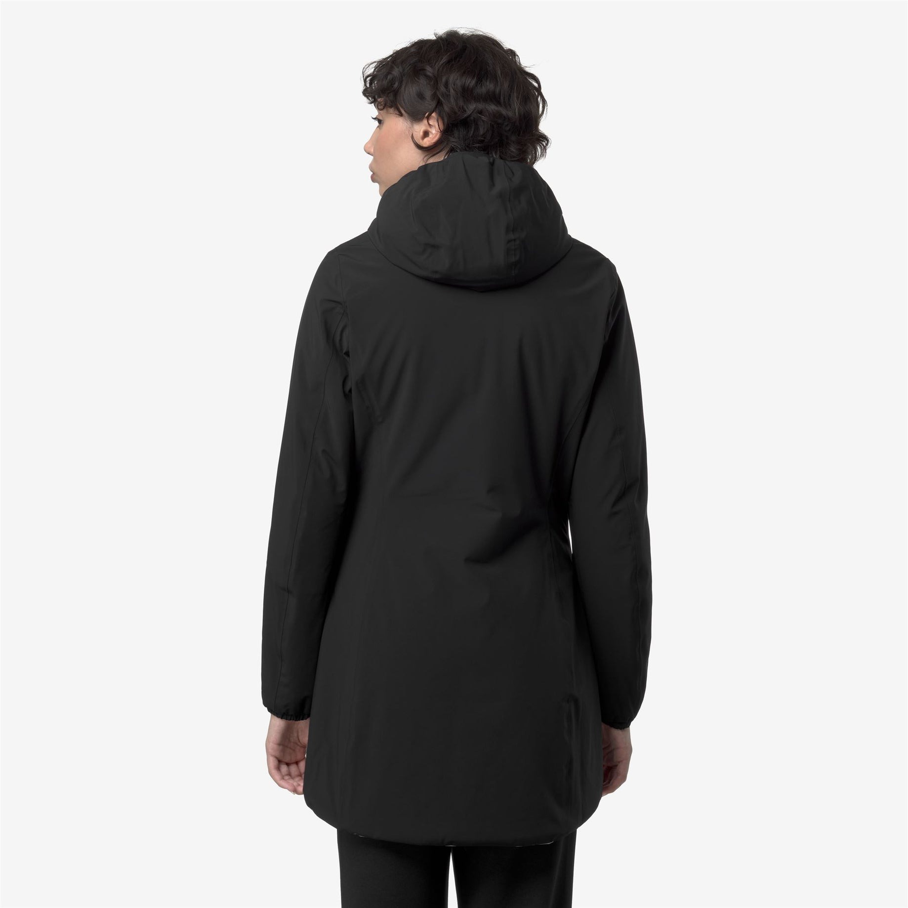 K-WAY Giaccone Donna DENISE ST WARM DOUBLE K6128UW Black Pure Beige Cashmere BC9 (2)