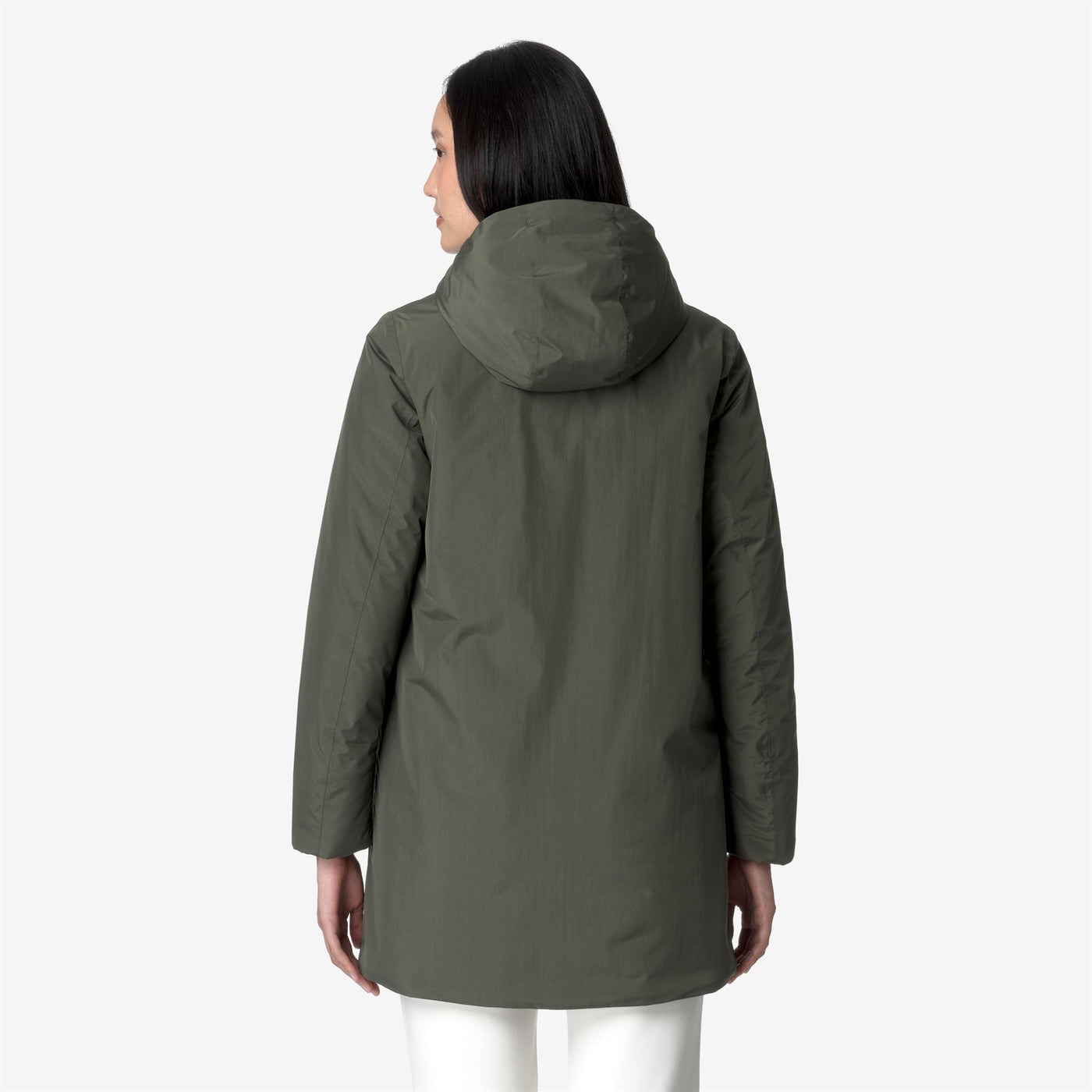 K-WAY Giaccone Donna SOPHIE SOFT TOUCH MARMOTTA K71326W Green B Blue A AL7 (2)