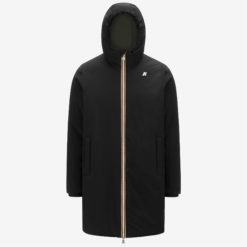 K-WAY Giaccone Uomo JACOB ST WARM DOUBLE K6128WW Black Pure Green Blackish AH3