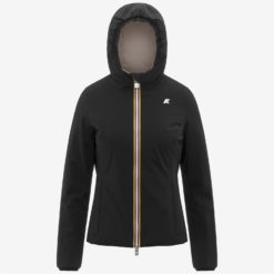 K-WAY Giubbino Donna LILY ST WARM DOUBLE K6128TW Black Pure Beige Cashmere BC9