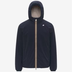K-WAY Giubbino Uomo JACK ST WARM DOUBLE K6128VW Blue Depth Beige C BBC