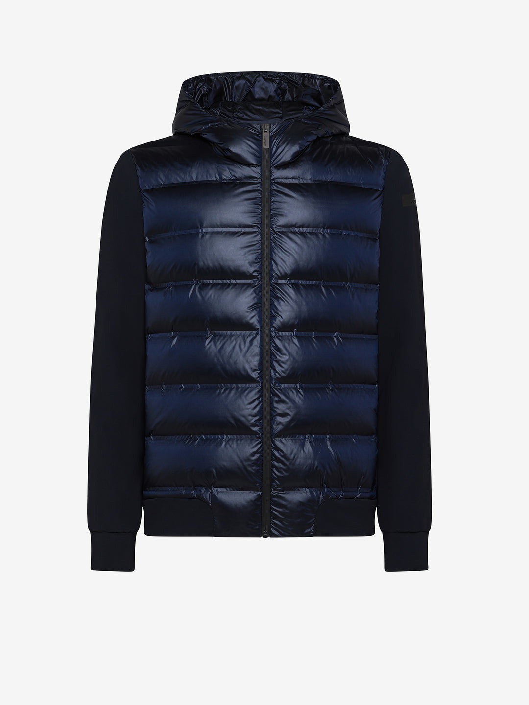 RRD Roberto Ricci Designs Giubbino Uomo Surflex Winter Duck Hood Zip Soft Jkt W25172 Blue Black 60