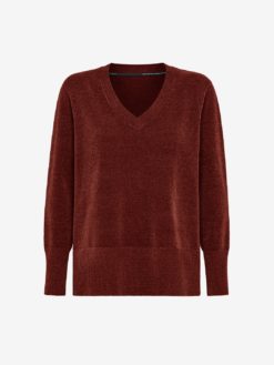 RRD Roberto Ricci Designs Maglia Donna Velvet Vent V-Neck Wom KnitW25634 Light Orange 31