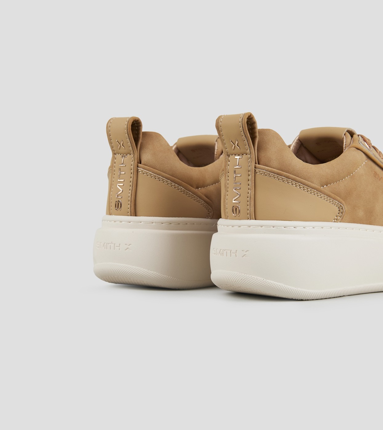 SMITH X Sneakers STONE HIGH WOMAN SXBCHSW9503CNG Cognac (2)