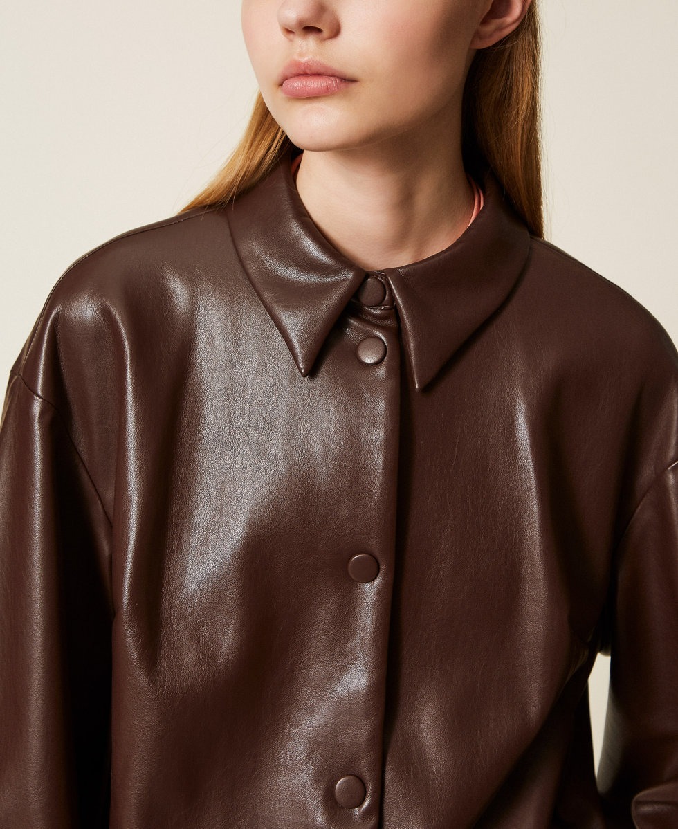 TWINSET Giacca 252TP2090 Coffe (3)