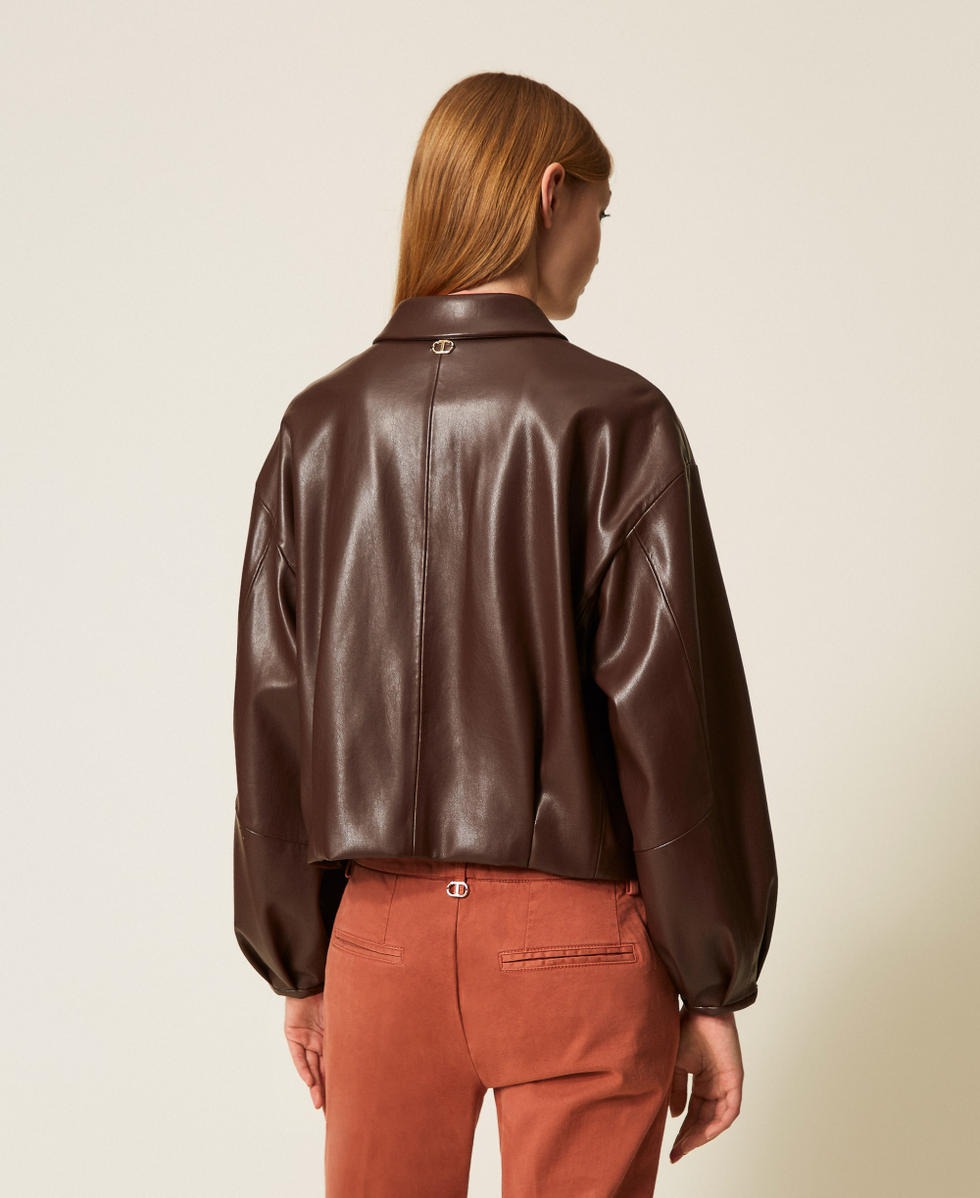 TWINSET Giacca 252TP2090 Coffe (4)