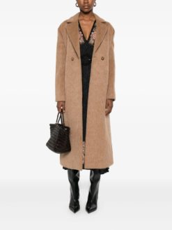 TWINSET Cappotto doppiopetto in misto lana 252TT2221 Land