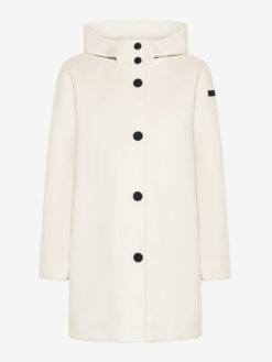 RRD Roberto Ricci Designs Giaccone Donna Velour Neo Parka Wom Jkt W25539 Cream 32