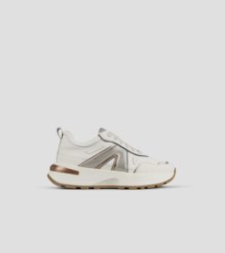 ALEXANDER SMITH Sneakers LIVERPOOL WOMAN ASBCLPW2174FSV Off White Silver