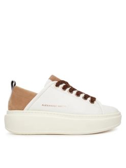 ALEXANDER SMITH Sneakers WEMBLEY WOMAN ASBCWHW0523WCM White Camel