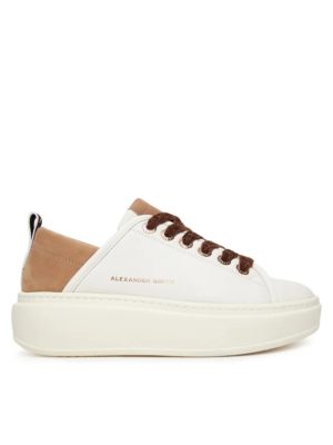 ALEXANDER SMITH Sneakers WEMBLEY WOMAN ASBCWHW0523WCM White Camel