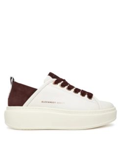 ALEXANDER SMITH Sneakers WEMBLEY WOMAN ASBCWHW0523WDX White Bordeaux