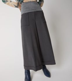 ALESSIA SANTI Pantalone Donna Palazzo Jersey 521SD25030 Lavagna