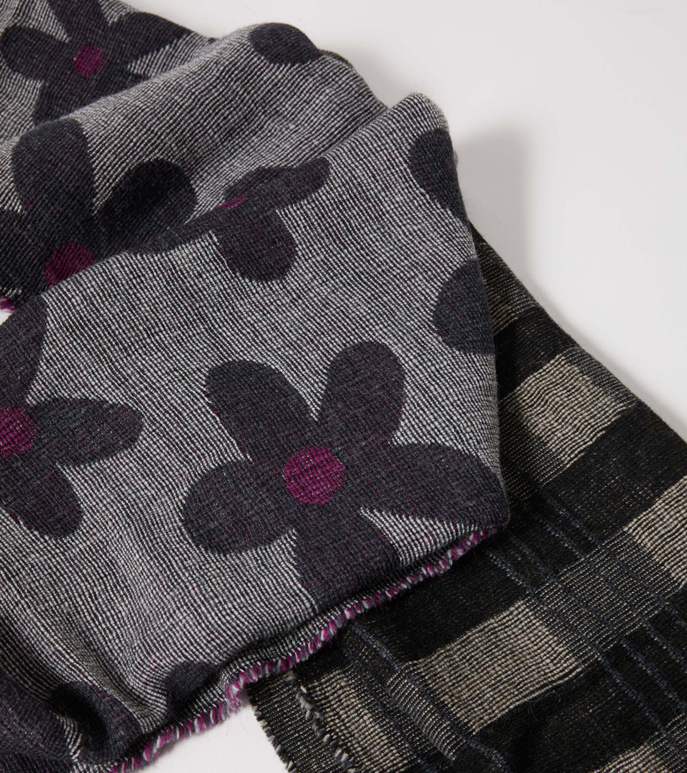 ALESSIA SANTI Sciarpa 521SD95005 Grafite Grigio (4)