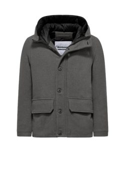 BOMBOOGIE Parka corto Uomo GM6828TWM5 Heather Grey 53