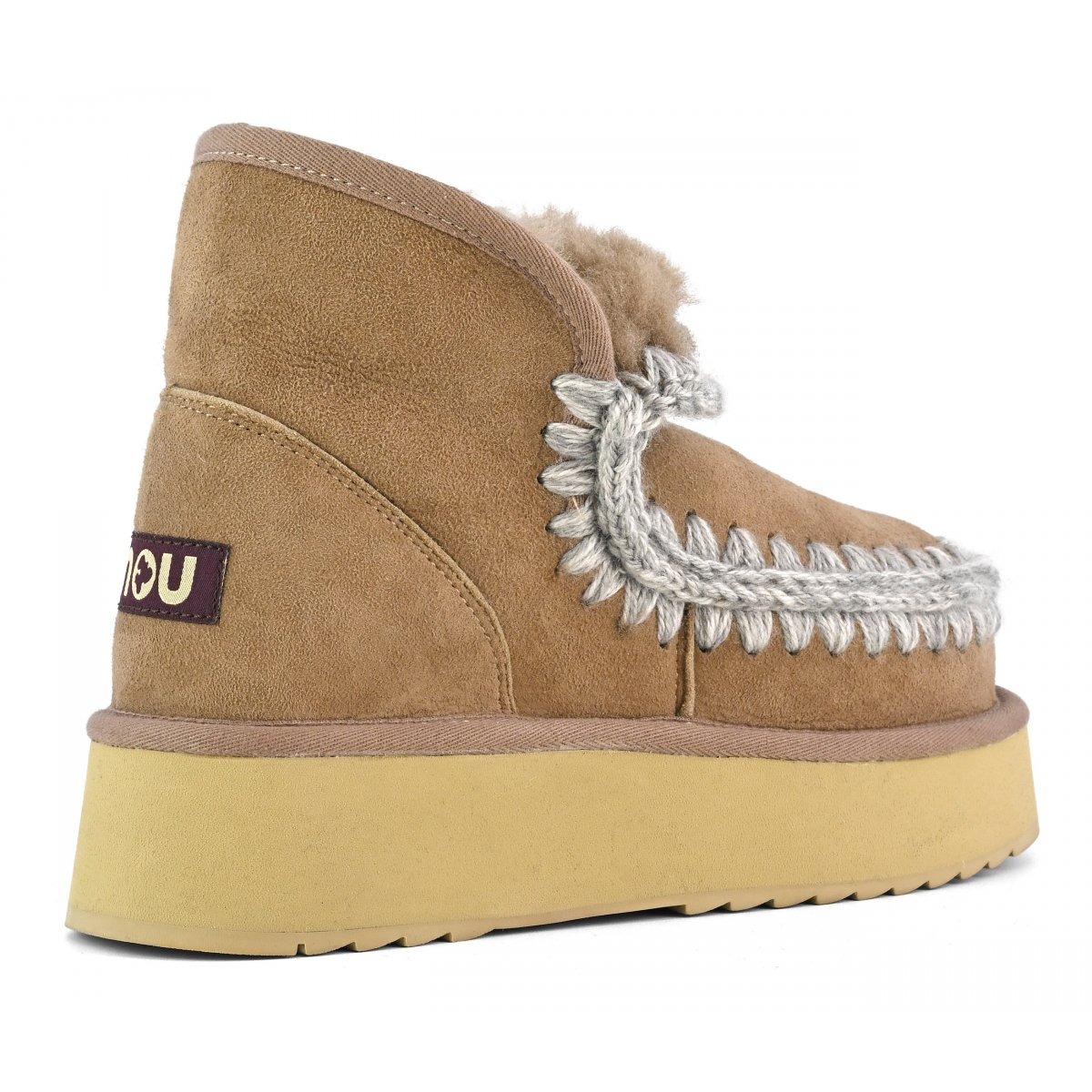 MOU Mini Eskimo Platform Boot Dark Stone (3)