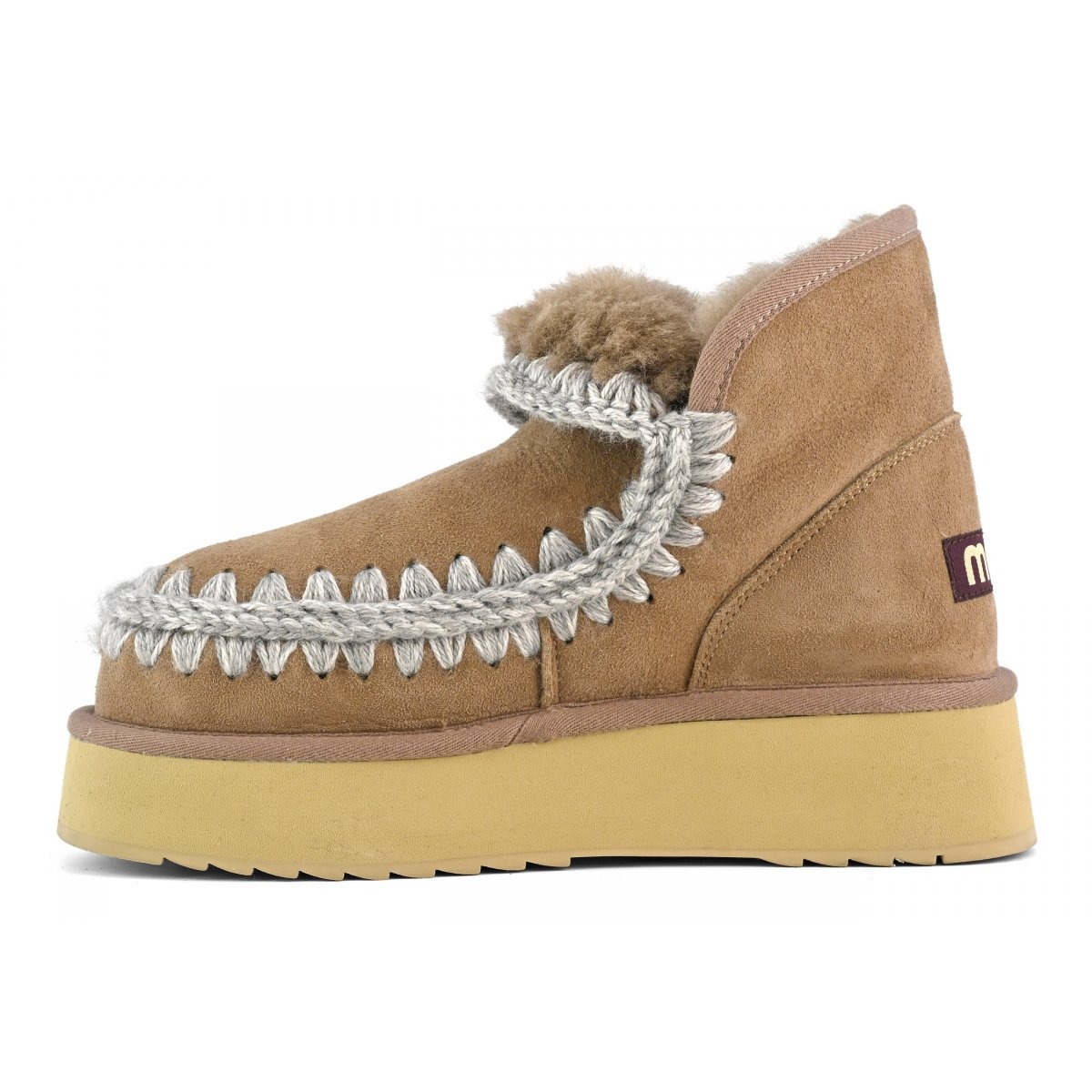 MOU Mini Eskimo Platform Boot Dark Stone (5)