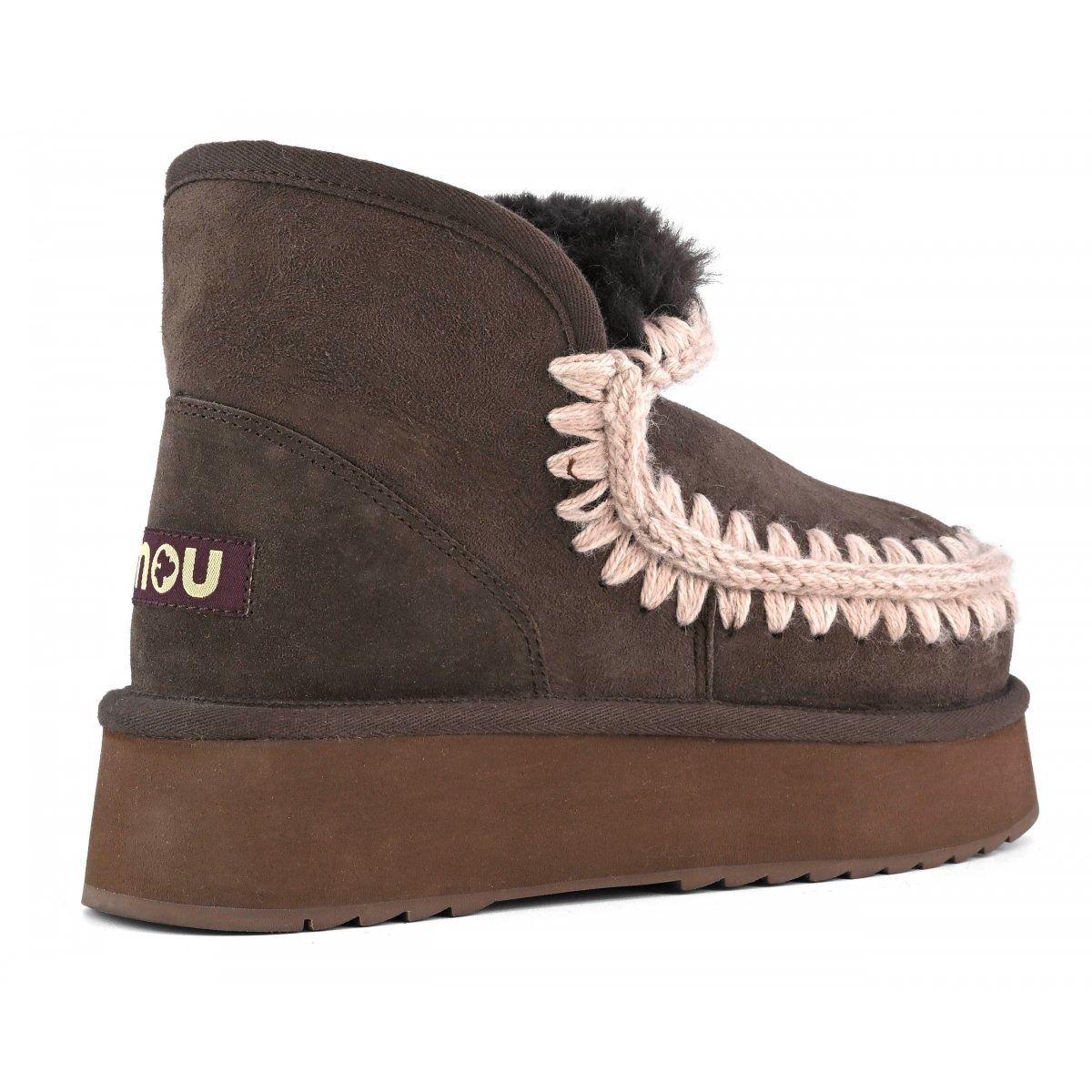 MOU Mini Eskimo Platform Boot Mocha (3)