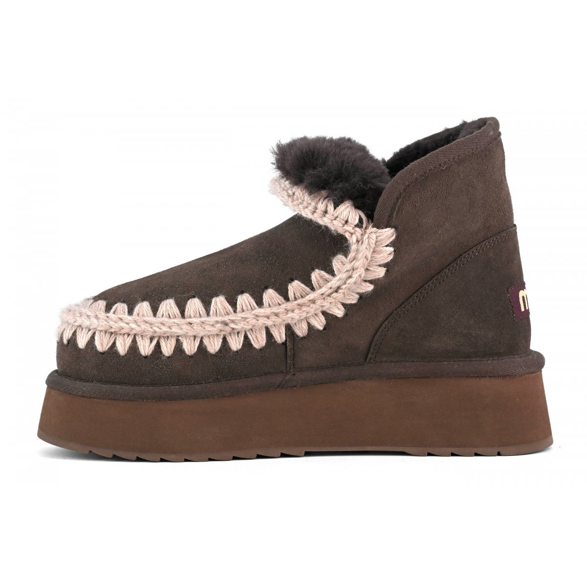 MOU Mini Eskimo Platform Boot Mocha (5)