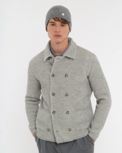 MANUEL RITZ Giacca Maglia 3932M593 253818 Grigio 97