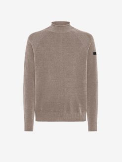 RRD Roberto Ricci Designs Maglia Uomo Velvet Volcano Knit W25135 Tabacco 87