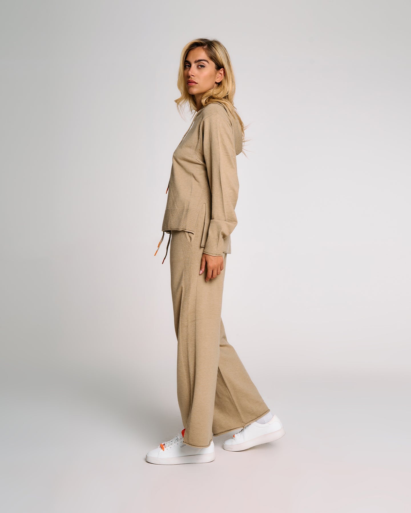 SUNS Felpa in maglia Donna Rigel MGS63030D Noce