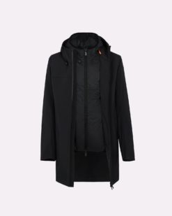 SUNS Giaccone Uomo Praga Double GBS63002U Black Black