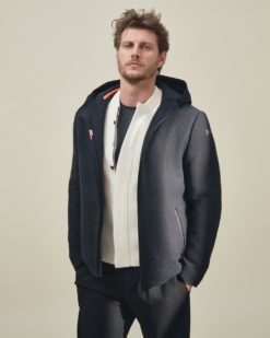 SUNS Giubbino Uomo Suns Peerth in fantasia check GBS63014U Black