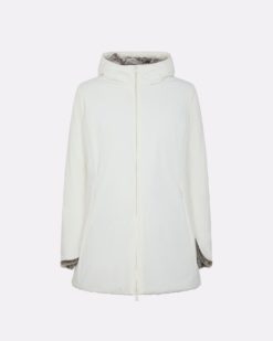 SUNS Parka Donna Marmolada Fur GBS53020D Off White