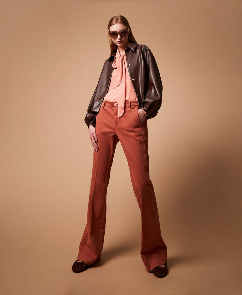 TWINSET Pantaloni - 252TP2522 Ruggine (2)