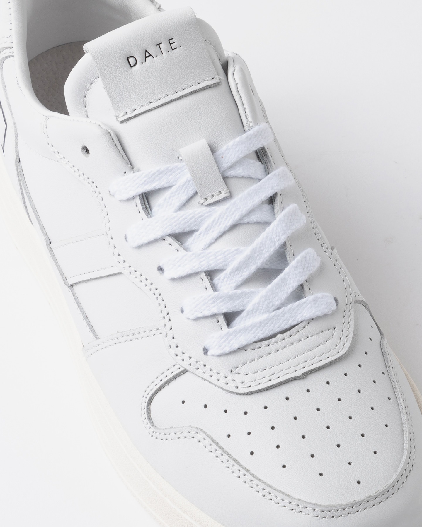 D.A.T.E. Sneakers Uomo COURT 2.0 BASIC WHITE (3)