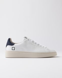 D.A.T.E. Sneakers Uomo LEVANTE CALF WHITE BLUE